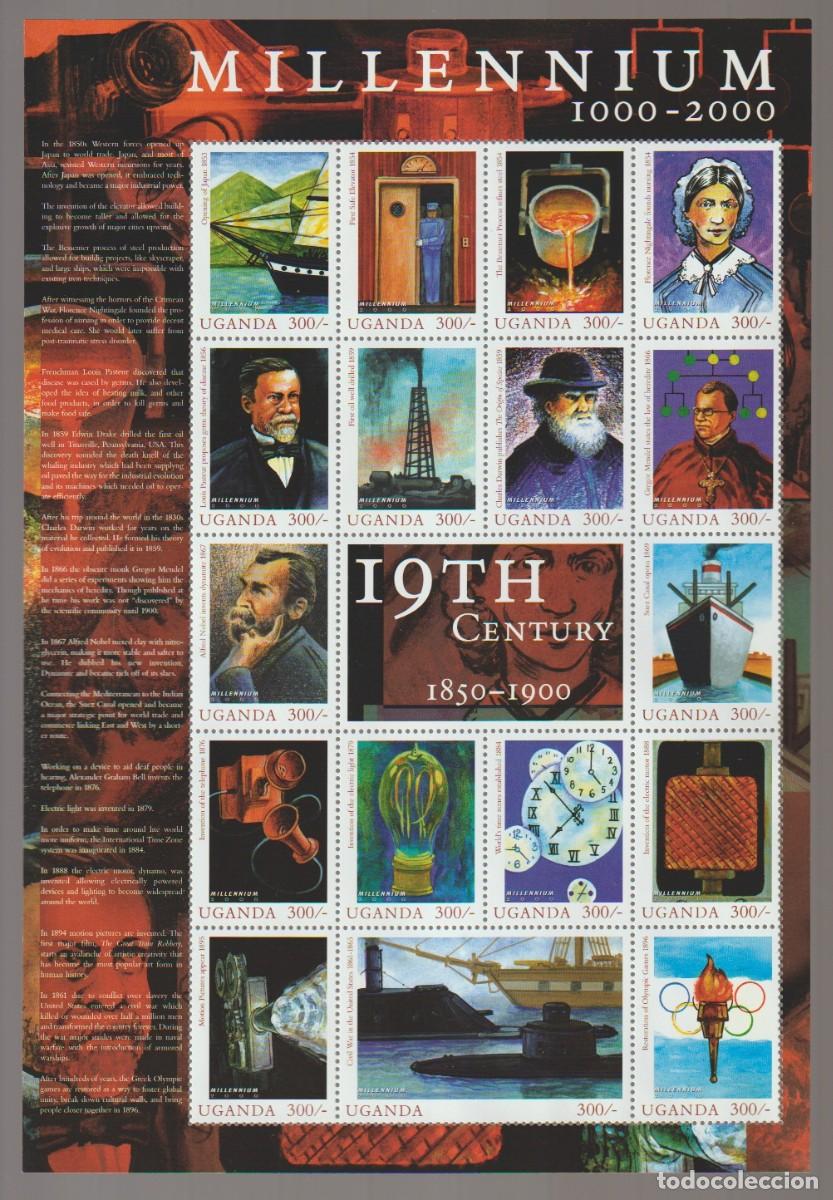 Sellos: Uganda 2000 - Millenium bloc mnh** - Foto 1
