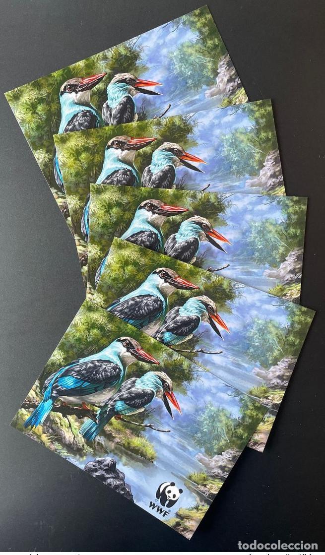 Briefmarken: Santo Tom&eacute; y Pr&iacute;ncipe 2014 Mi. 5659 - 5663 Whole WWF Panda Bird Halcyon Wildlife