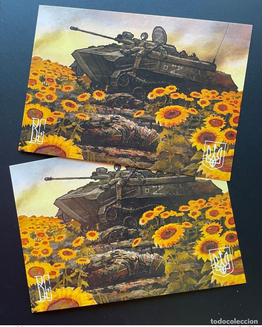 Sellos: Sierra Leona 2022 Mi.? Papeler&iacute;a: Toda la guerra de Ucrania Rusia Tanque Boris Groh