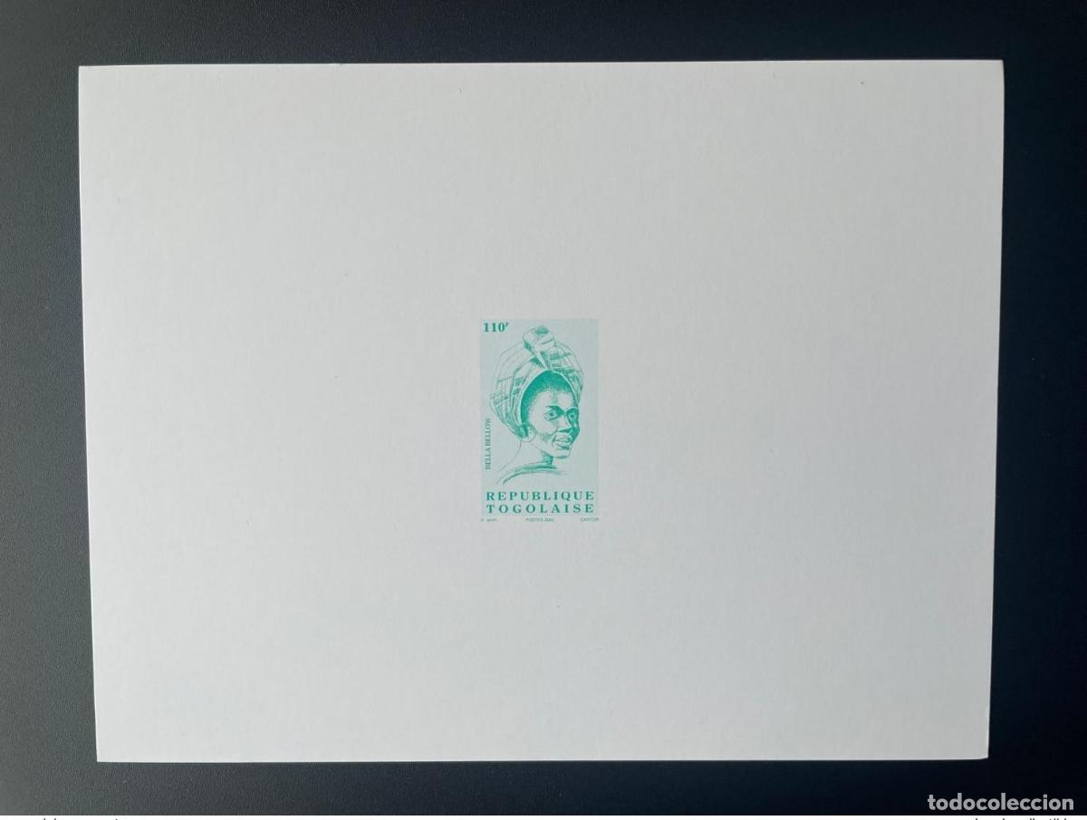 Sellos: Togo 2002 Luxury Proof Mi. 3243 Serie actual Bella Bellow 110F