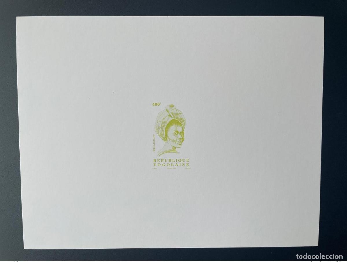 Francobolli: Togo 2004 Luxury Proof Mi. 3363 Current Series Bella Bellow 400F