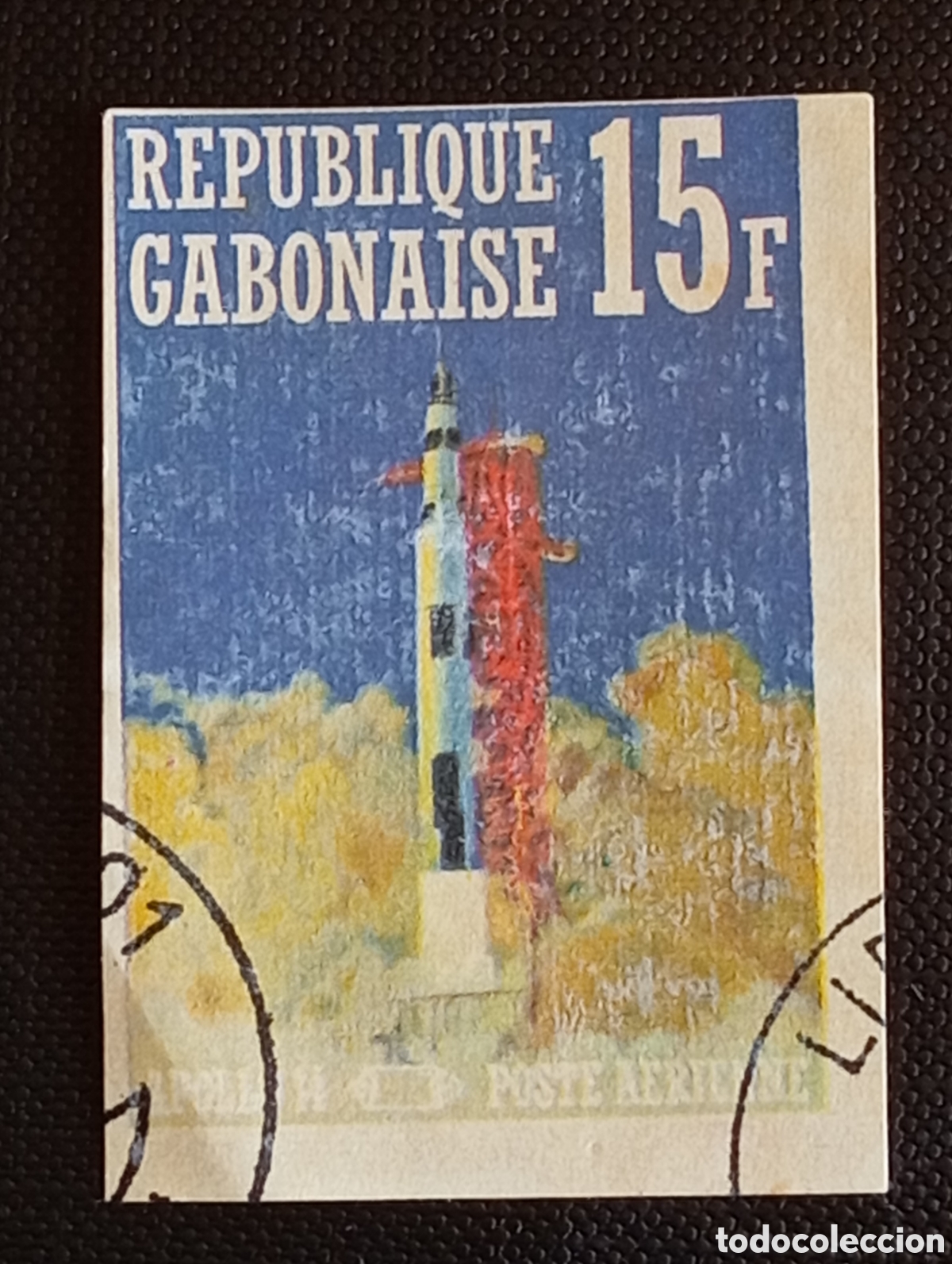 Sellos: Sello Gab&oacute;n 1971, Apollo 14