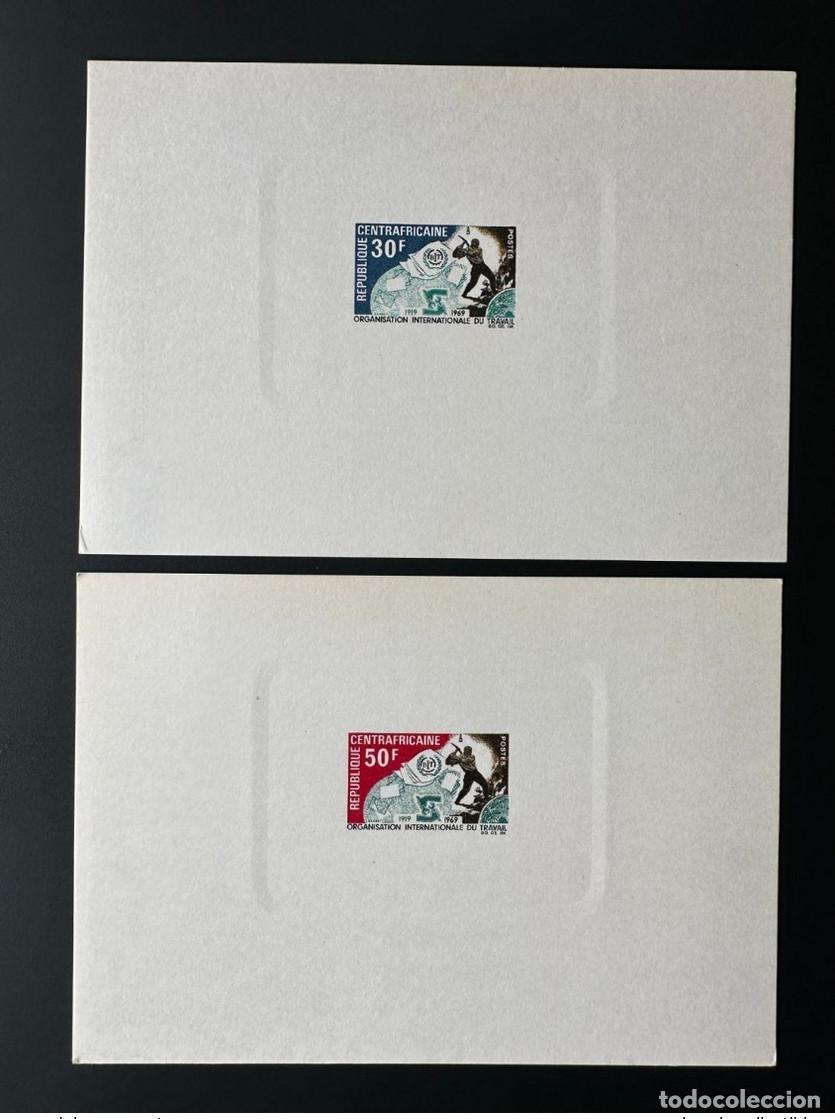 Sellos: Rep&uacute;blica Centroafricana 1969 Mi. 193 - 194 Organizaci&oacute;n de eventos lujo IOT Arado Work