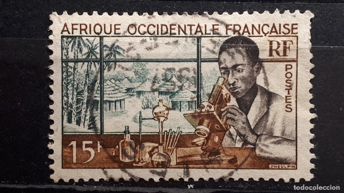 Sellos: AFRICA OCCIDENTAL FRANCESA. &deg;. A&Ntilde;O 1953. YVERT 48