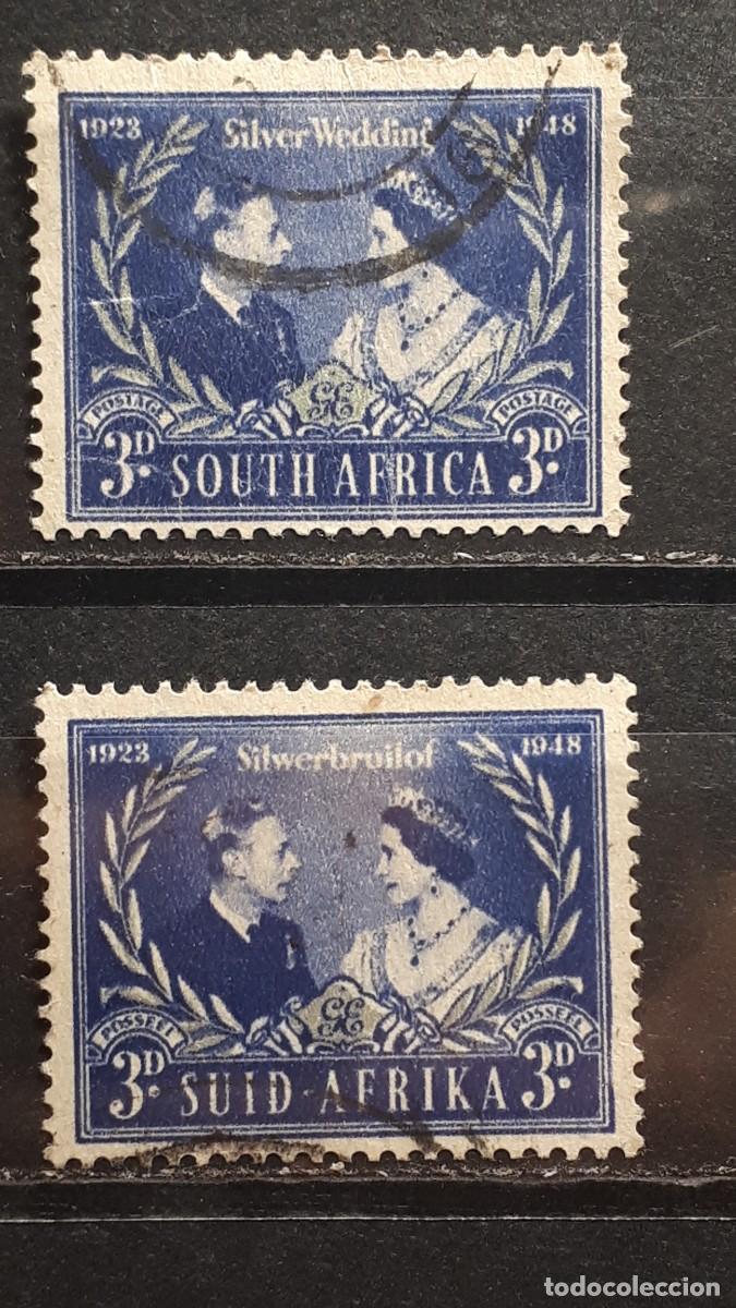 Sellos: AFRICA DEL SUR. Colonia BRIT&Aacute;NICA. &deg; A&Ntilde;O 1948. YVERT 166/7