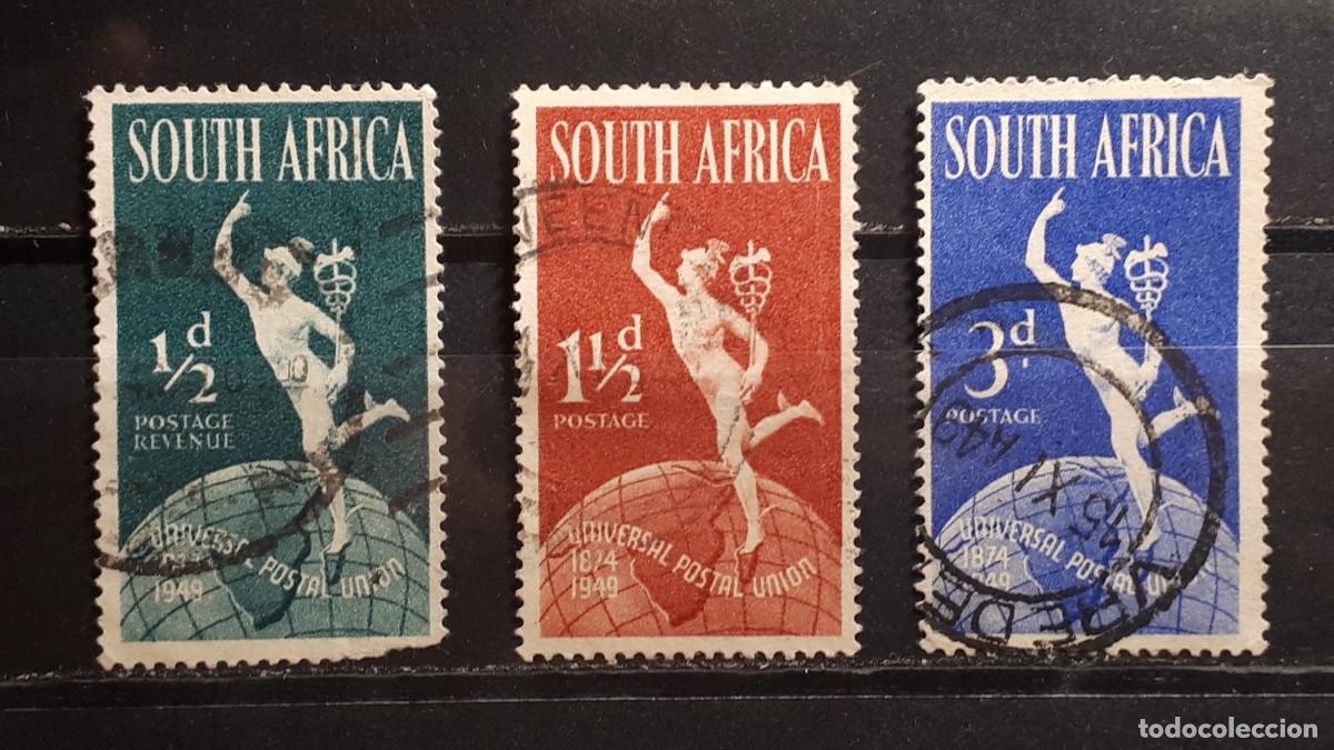 Sellos: AFRICA DEL SUR. Colonia BRIT&Aacute;NICA. &deg; A&Ntilde;O 1949. YVERT 172/4