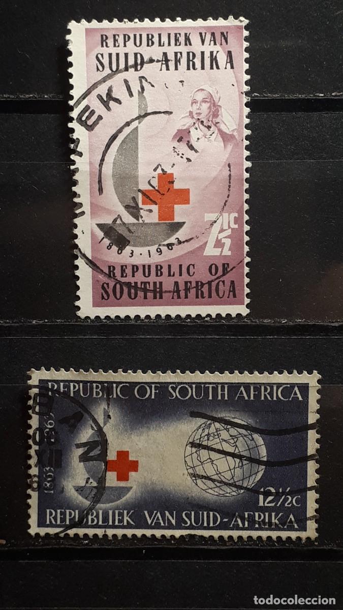 Sellos: AFRICA DEL SUR. Colonia BRIT&Aacute;NICA. &deg; A&Ntilde;O 1963. YVERT 275/6