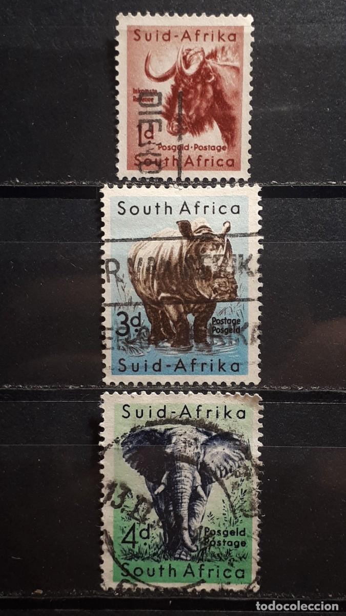 Sellos: AFRICA DEL SUR. Colonia BRIT&Aacute;NICA. &deg; A&Ntilde;O 1960-1. YVERT 222/4