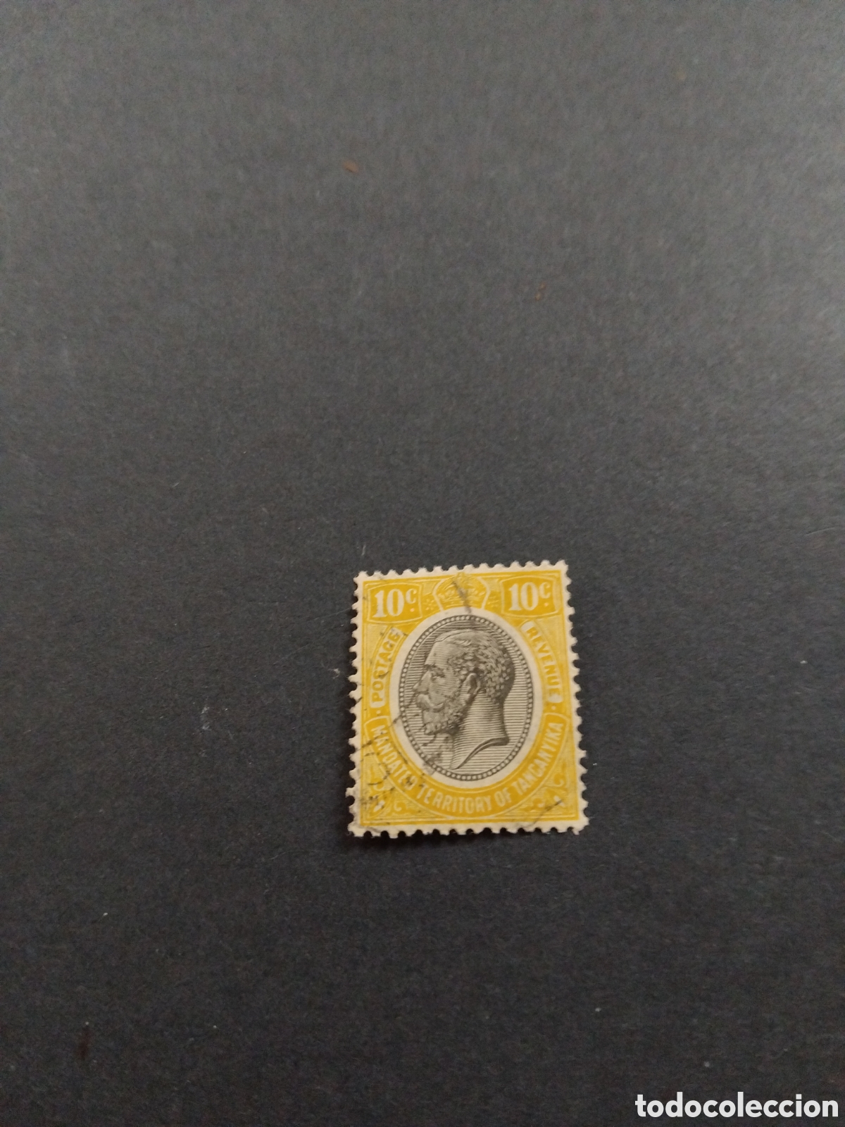 Sellos: Tanzania. Tanganika. 1927 Jorge V.