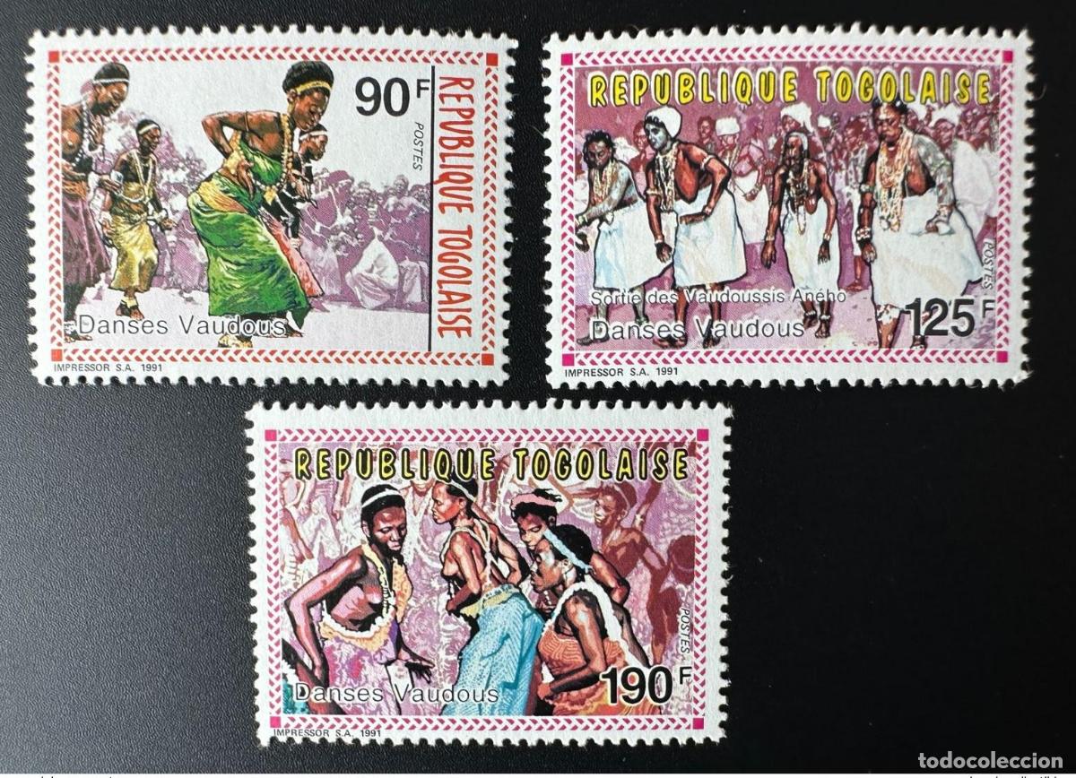 Sellos: Togo 1991/1992 Mi. 2191 - 2193 Danses Vaudous Dancing Tanz Voodoo