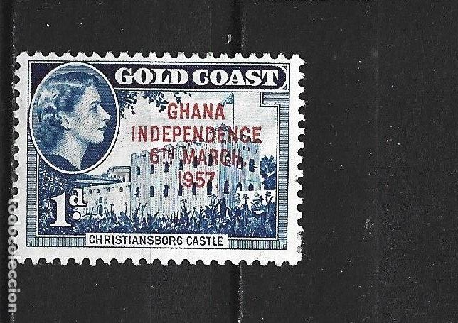Sellos: GHANA YVERT NUM. 2 * NUEVO CON FIJASELLOS