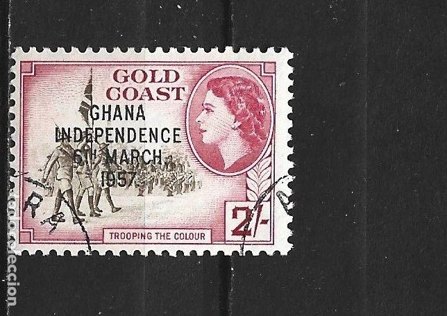 Sellos: GHANA YVERT NUM. 7 USADO - Foto 1