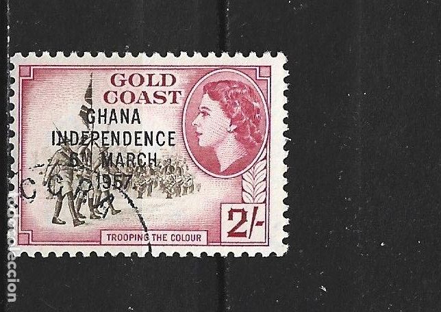 Sellos: GHANA YVERT NUM. 7 USADO - Foto 1