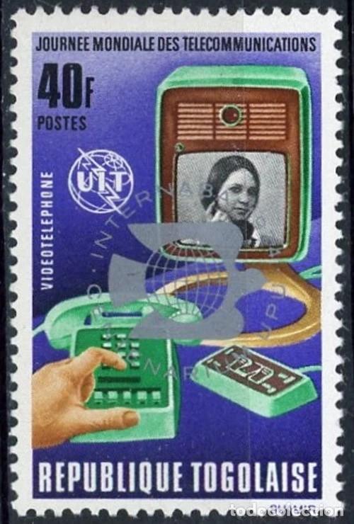 Sellos: Togo 1972 Ivert 746 ** D&iacute;a Mundial de las Telecomunicaciones