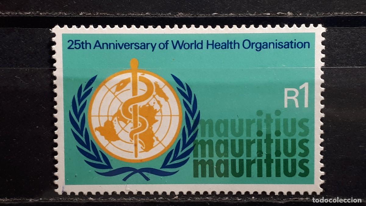 Sellos: MAURICIO. A&Ntilde;O 1973. **. YVERT 395