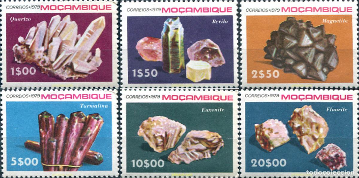 Sellos: 327298 MNH MOZAMBIQUE 1979 MINERALES