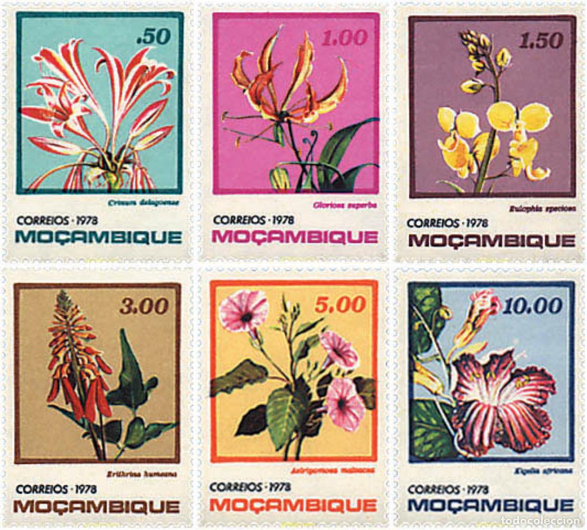 Sellos: 95096 MNH MOZAMBIQUE 1978 FLORES DE MOZAMBIQUE