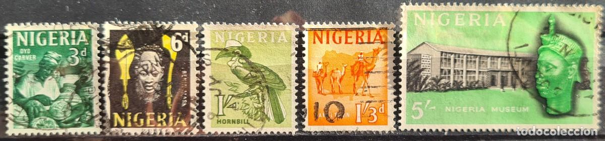 Sellos: Serie de sellos usados de Nigeria 1961