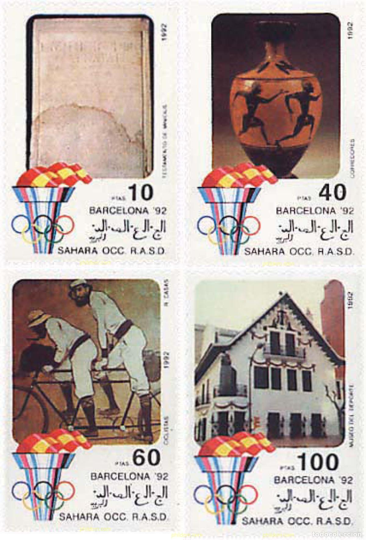 Sellos: 35670 MNH REPUBLICA ARABE SAHAURI DEMOCRATICA 1992 25 JUEGOS OLIMPICOS VERANO BARCELONA 1992