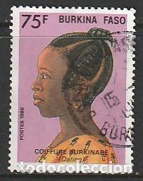 Sellos: BURKINA FASO, SELLO USADO