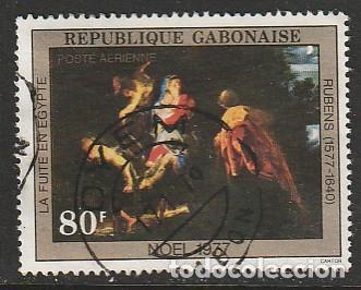 Sellos: GAB&Oacute;N, SELLOS USADOS