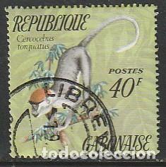 Sellos: GAB&Oacute;N, SELLOS USADOS