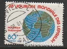 Sellos: GAB&Oacute;N, SELLOS USADOS