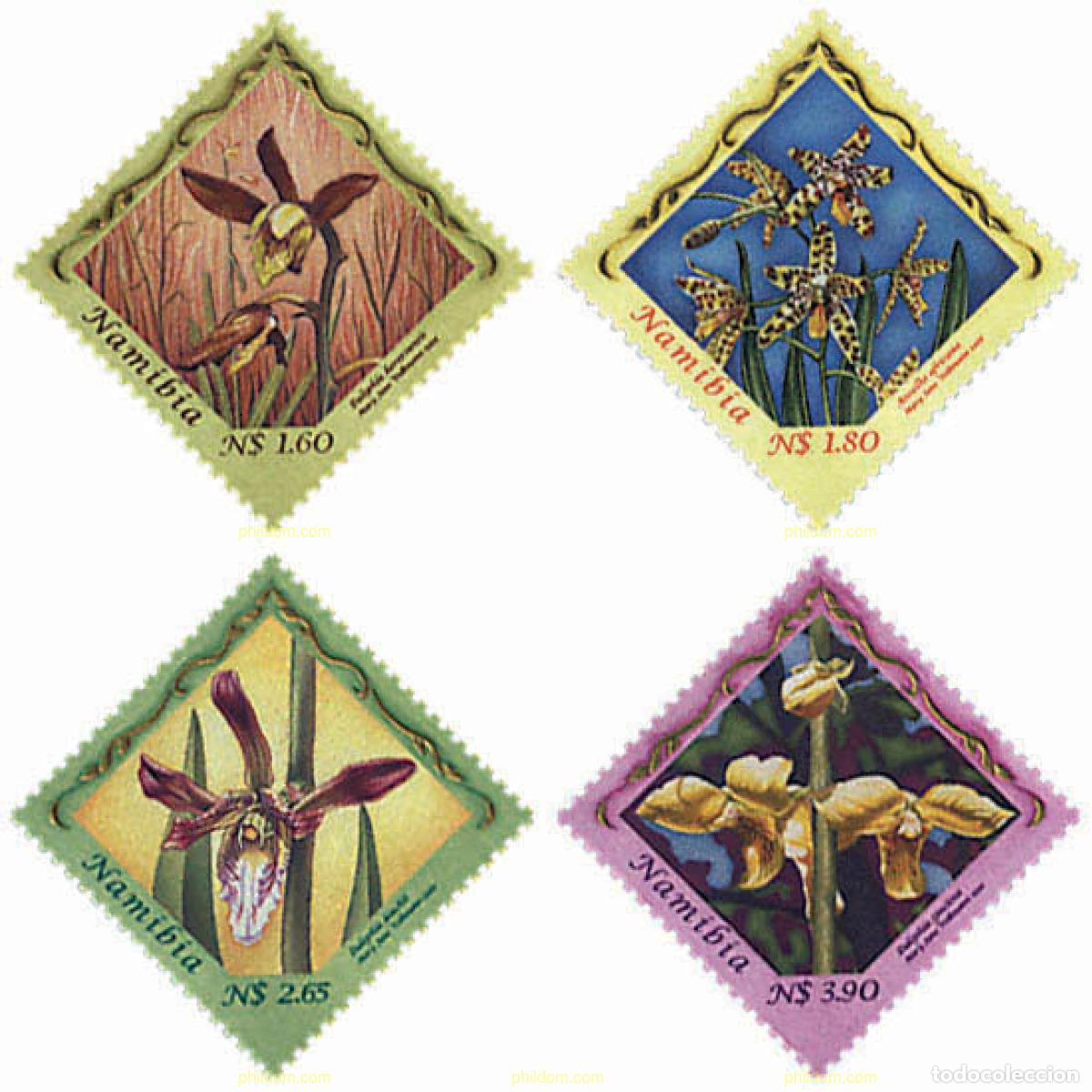 Sellos: 94480 MNH NAMIBIA 1999 ORQUIDEAS DE NAMIBIA