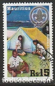 Sellos: MAURICIO, SELLO USADO