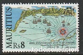 Sellos: MAURICIO, SELLO USADO