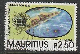 Sellos: MAURICIO, SELLO USADO