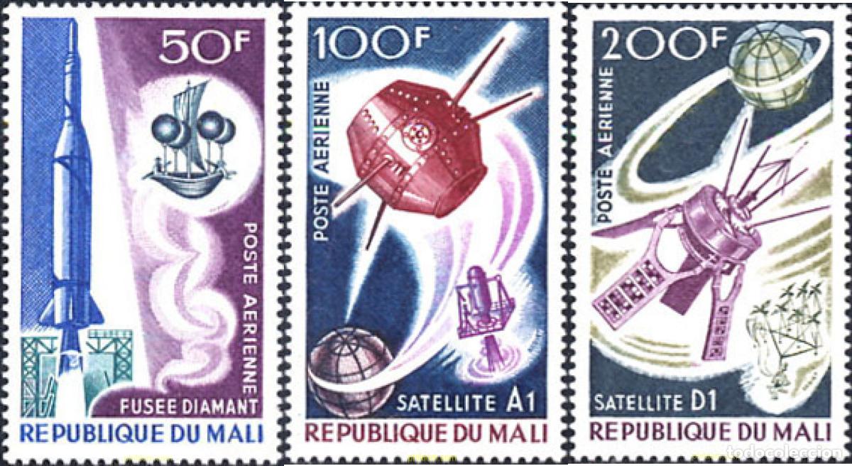 Sellos: 200756 MNH MALI 1967 SATELITES ARTIFICIALES