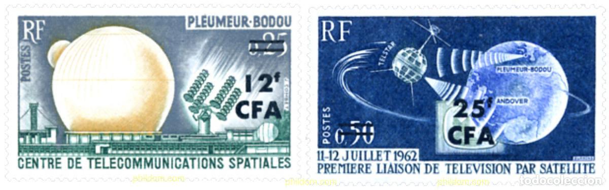 Sellos: 263034 MNH REUNION 1963 TELECOMUNICACIONES