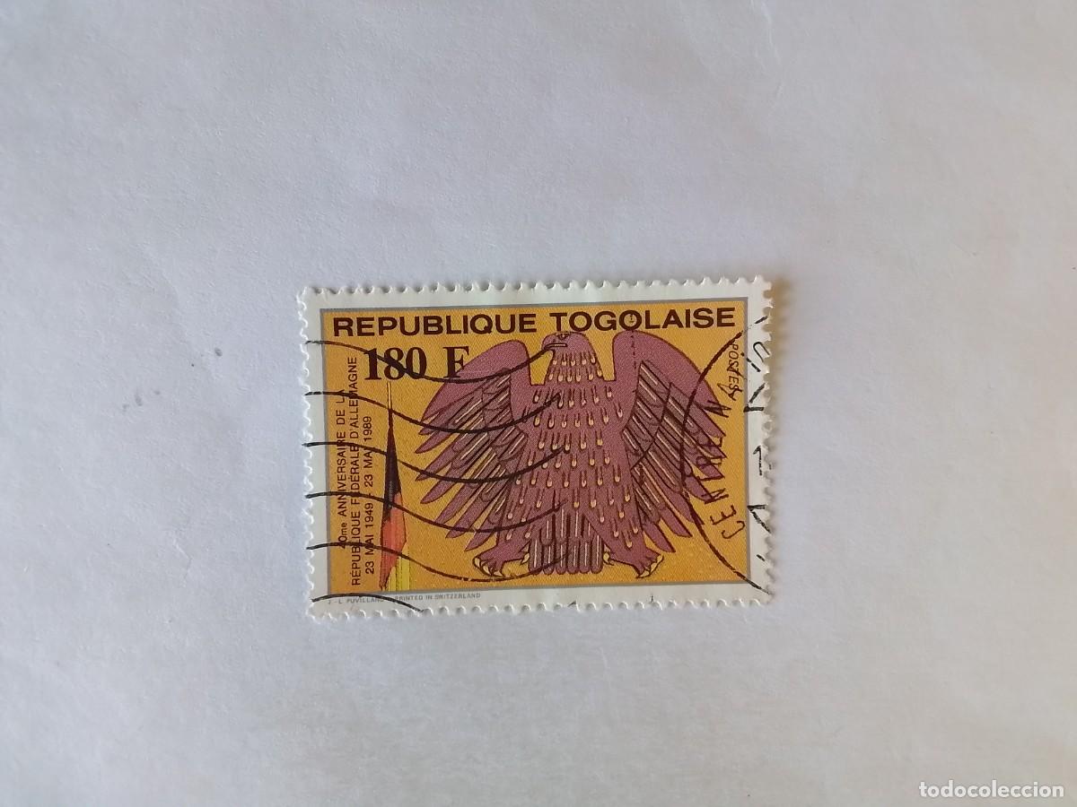 Sellos: A&Ntilde;O 1989 TOGO SELLO USADO