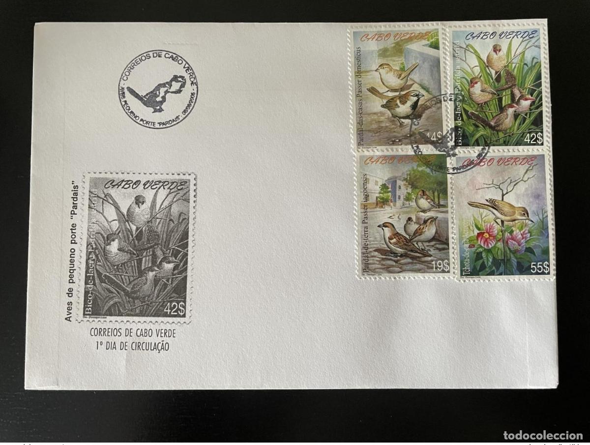 Sellos: Cabo Verde 2005 Mi. 876 - 879 FDC Aves P&aacute;jaros Fauna