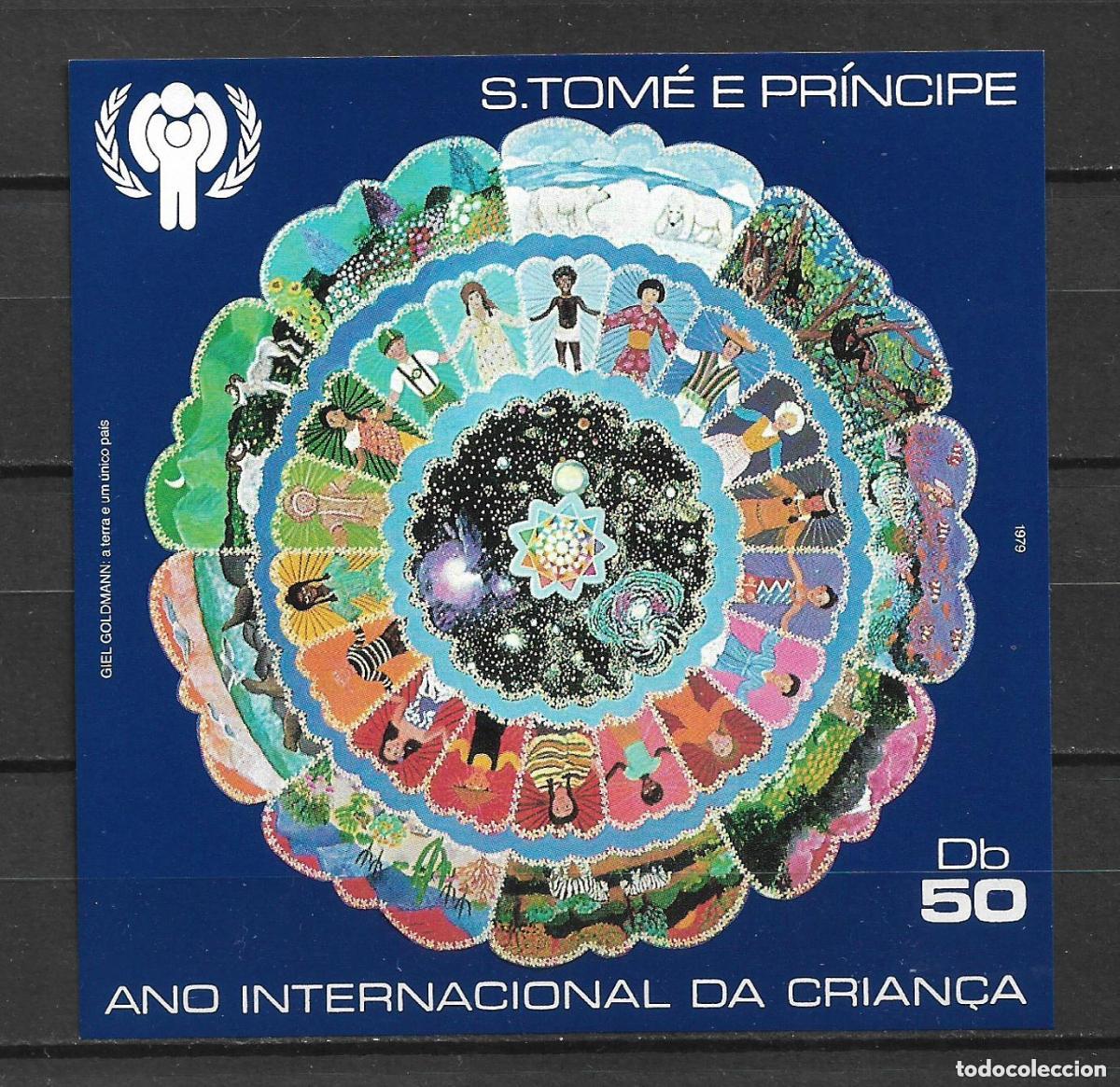 Sellos: santo tomas y principe 1979 scott 517 a&ntilde;o internacional del ni&ntilde;o ** mnh 30&euro; - 31/12