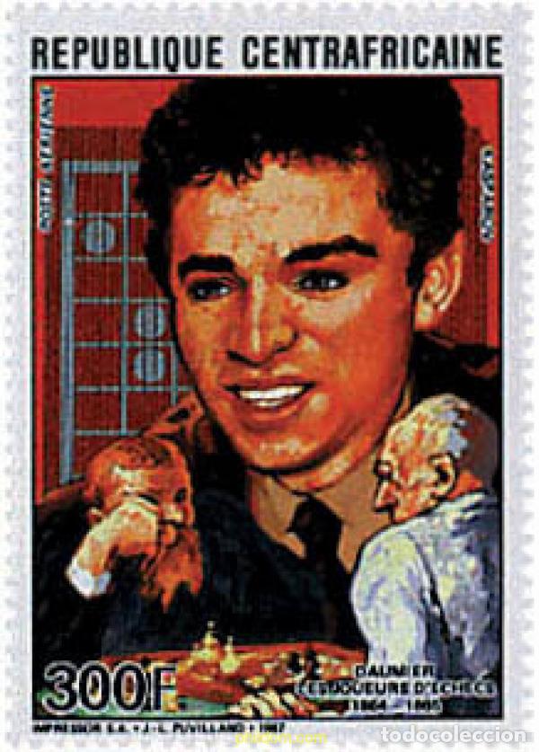 Sellos: 343500 MNH CENTROAFRICANA 1988 PERSONAJES CELEBRES