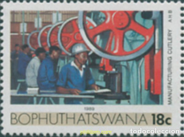 Sellos: 293041 MNH BOPHUTHATSWANA 1989 INDUSTRIA