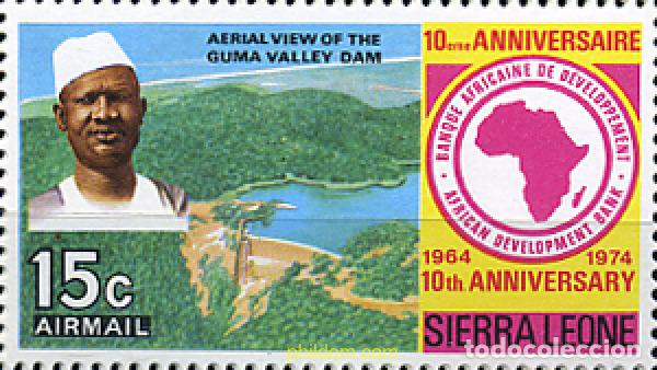 Sellos: 362332 MNH SIERRA LEONA 1975 ANIVERSARIO