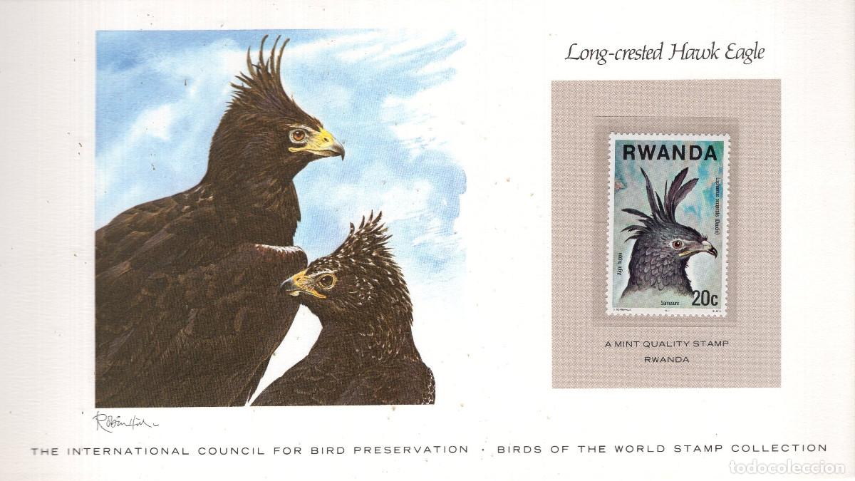 Sellos: RWANDA 1977, CARTA MNH MICHEL RW 893