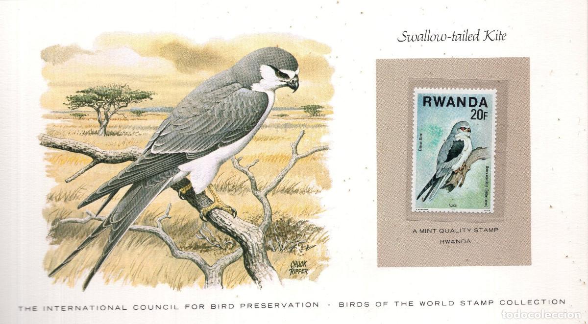 Sellos: RWANDA 1977, CARTA MNH MICHEL RW 899