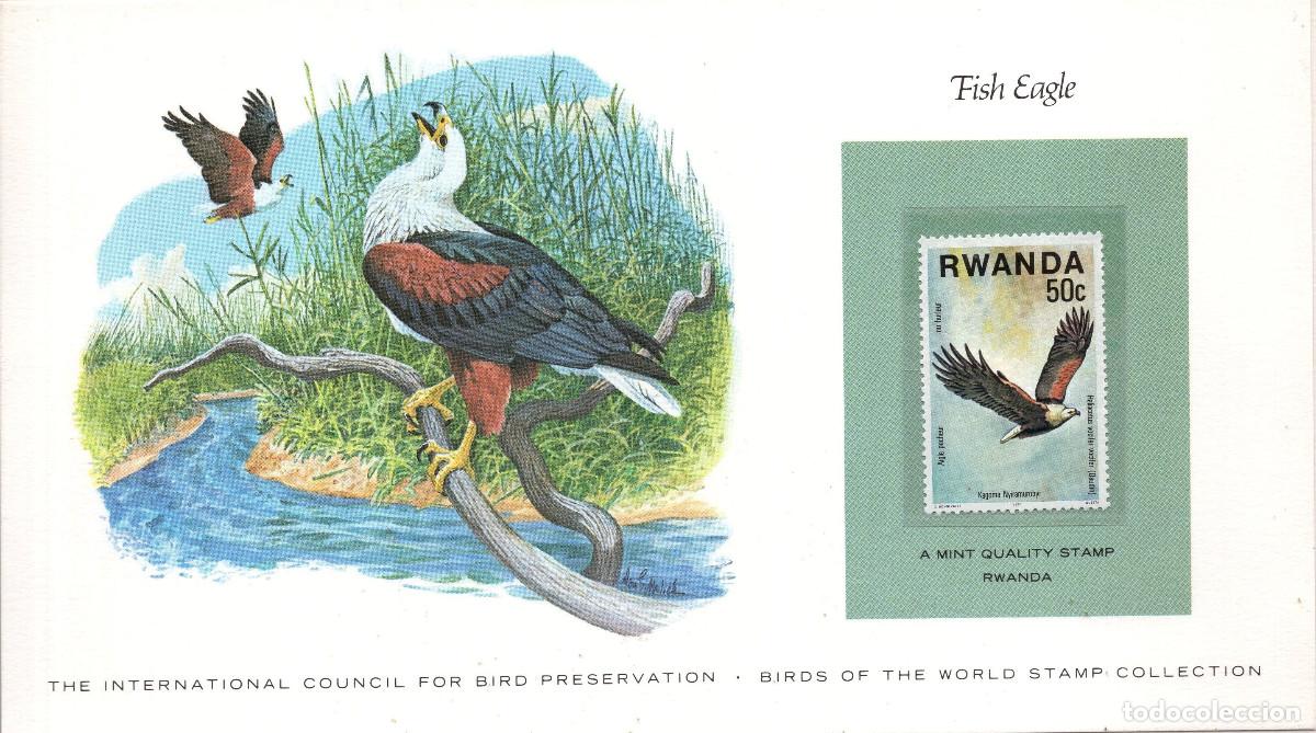 Sellos: RWANDA 1977, CARTA MNH MICHEL RW 895