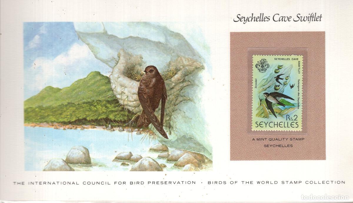 Sellos: SEYCHELLES 1980, CARTA MNH MICHEL SC 433
