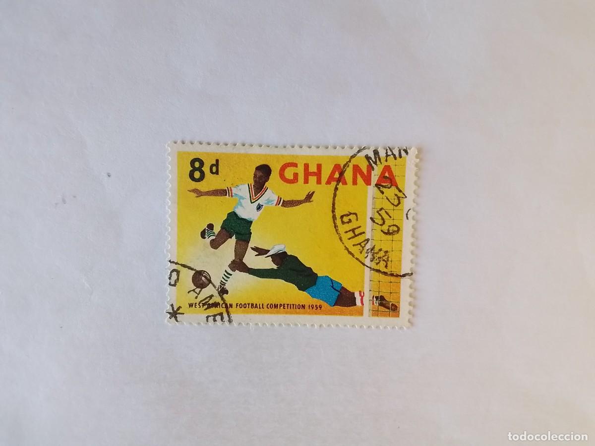 Sellos: A&Ntilde;O 1959 GHANA SELLO USADO