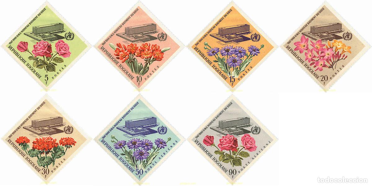 Sellos: 92251 MNH TOGO 1966 INAUGURACION DE LA NUEVA SEDE DE LA OMS