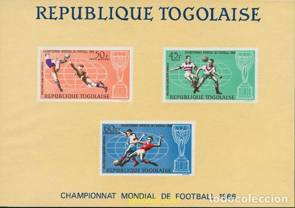 Sellos: 90321 MNH TOGO 1966 COPA DEL MUNDO DE FUTBOL. INGLATERRA-66
