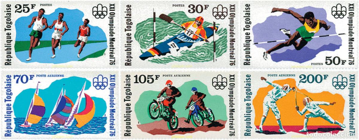 Sellos: 42360 MNH TOGO 1976 21 JUEGOS OLIMPICOS VERANO MONTREAL 1976