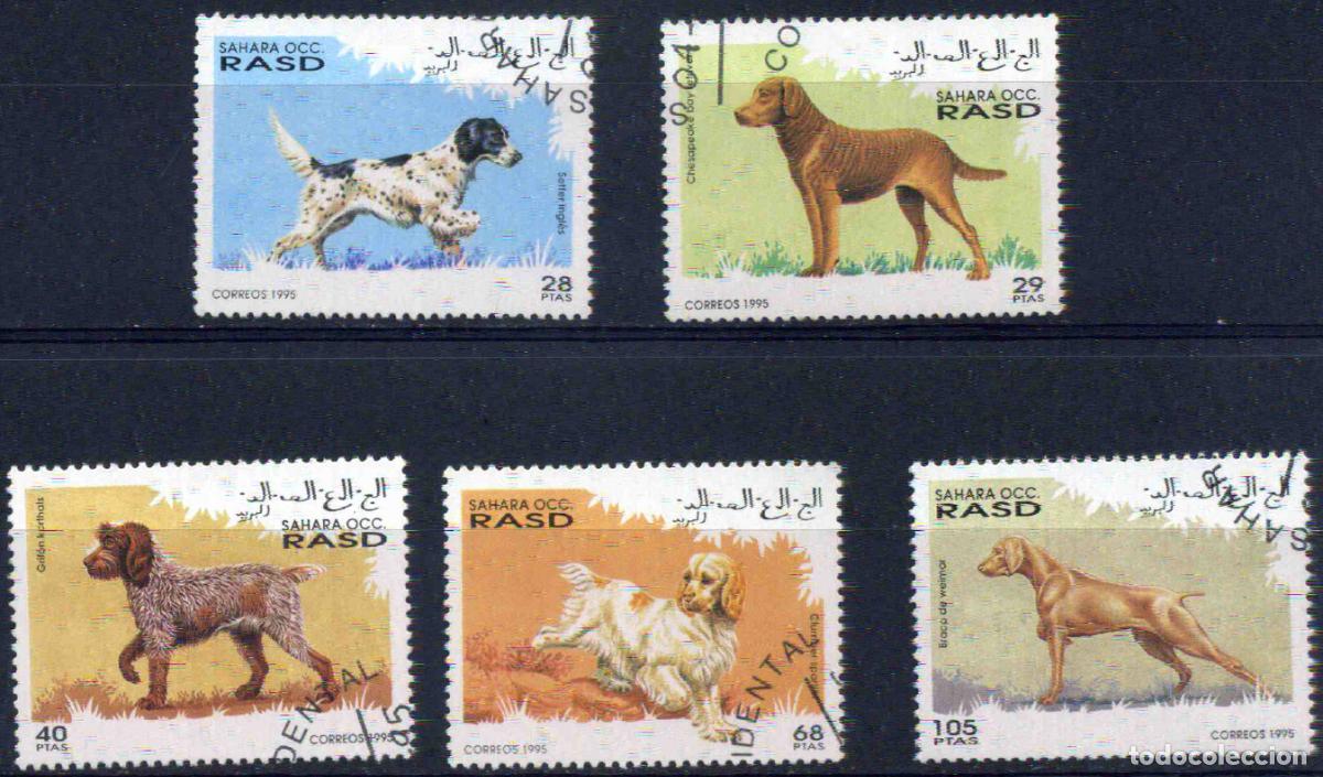 Sellos: RASD - Sahara Occ. 1995 Perros