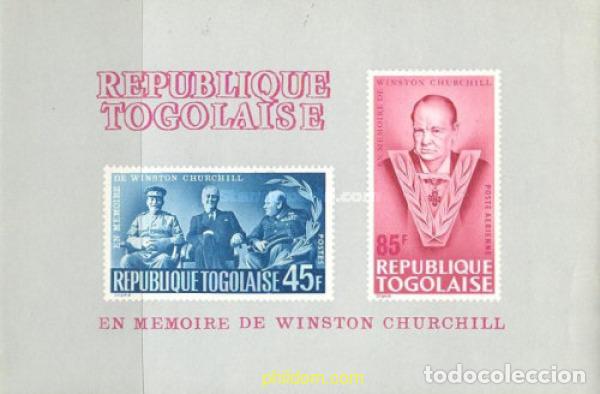 Sellos: 365530 MNH TOGO 1965 EN MEMORIA DE WINSTON CHURCHILL
