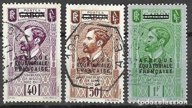 Sellos: SELLOS USADOS DE AEF 1936, YT 22/ 24